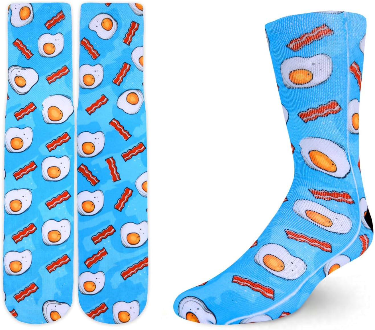 Benefeet Sox Men Funny Crazy Socks Novelty Cool Funky 3D Printed Crew Socks