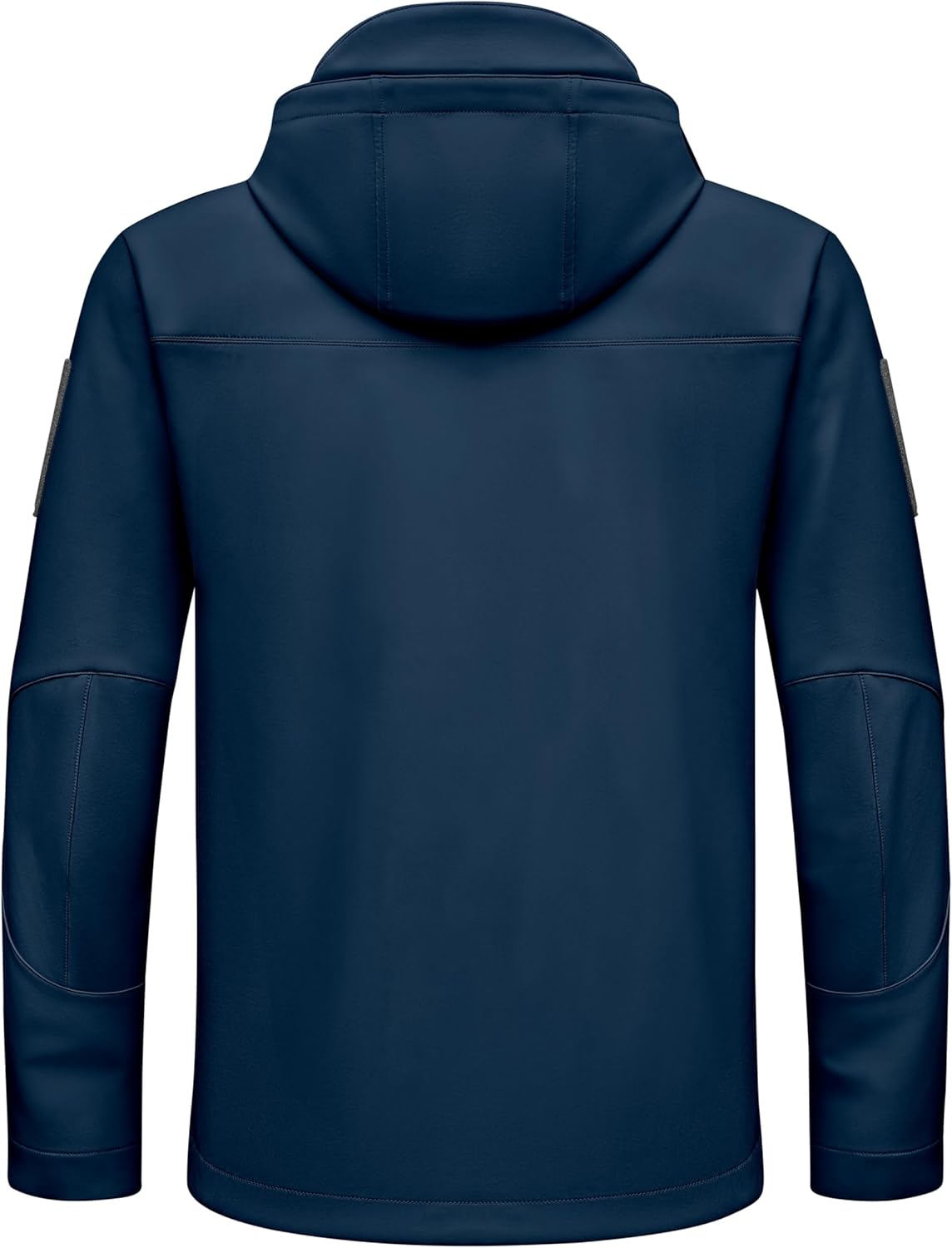 Little Donkey Andy Men's Softshell Jacket Hooded Light Waterproof Tactical Jacket Fleece Windbreaker Jackets with 8 Pockets - Image 8