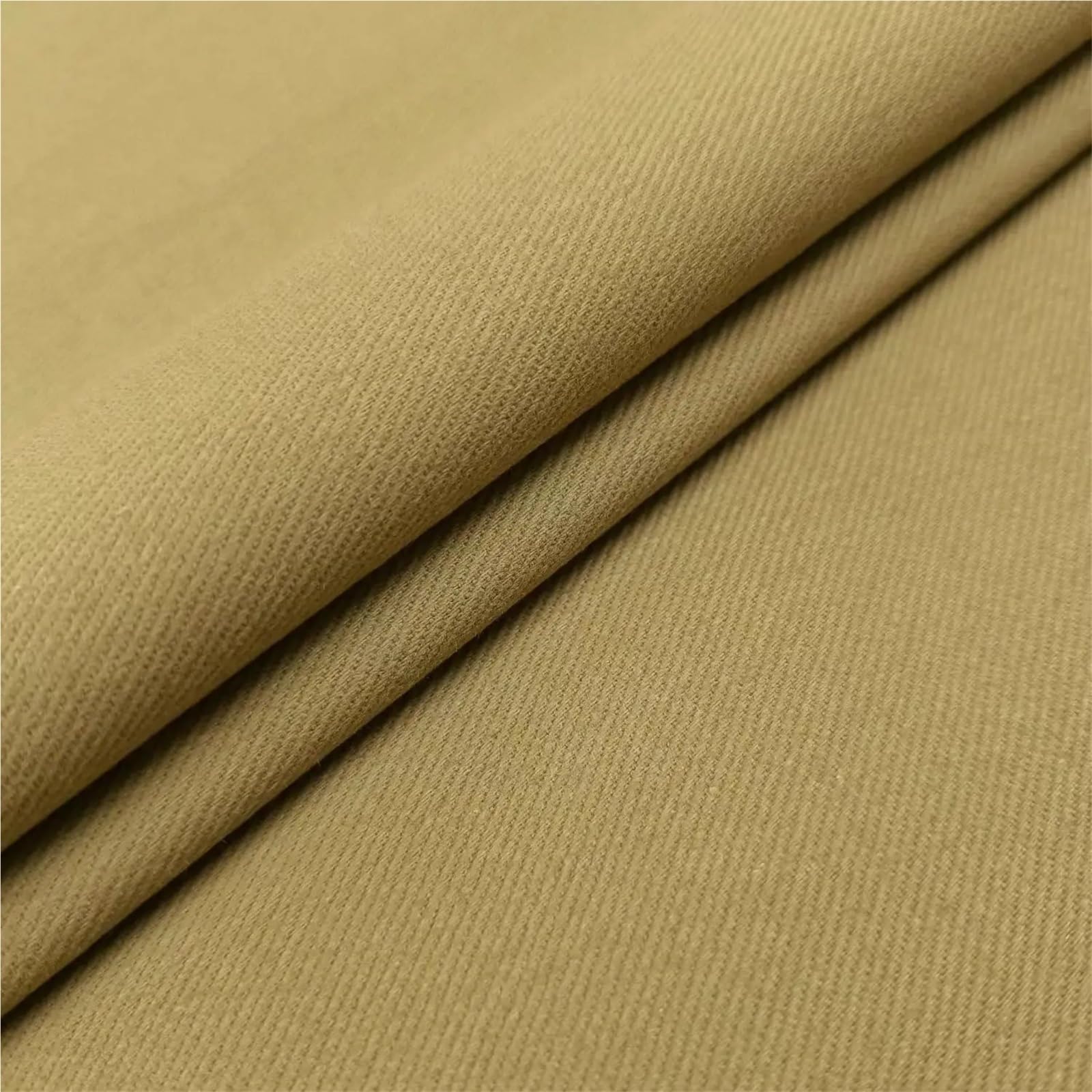 Tkanina dżinsowa, Tkanina bawełniana dżinsowa na metry wielokolorowa 100x150cm do szycia DIY(Dark Yellow)