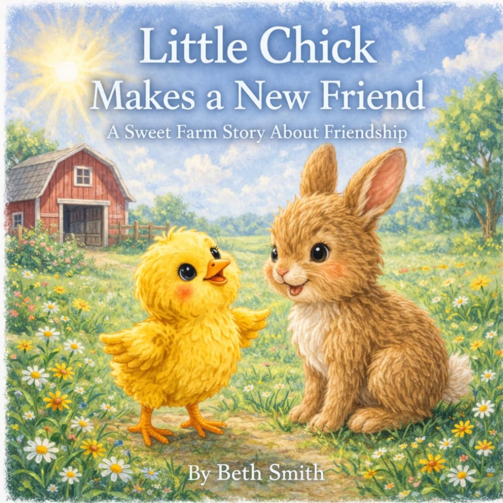 Little Chick Makes a New Friend: A Sweet Farm Story About Friendship (Little Chick Big Adventures)