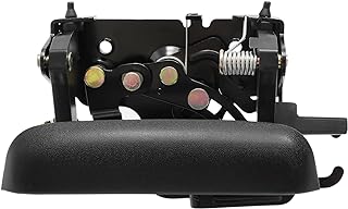 Tailgate Handle Exterior Rear Textured Compatible with 2002-2006 Chevy Avalanche 1500 2500 Pickup Truck Replace# 19209650 15086873 GM1915115 Outer Door Liftgate Latch Lock