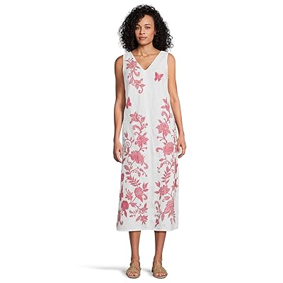 Johnny Was Double V neck Tank Top Dress Alycia Women