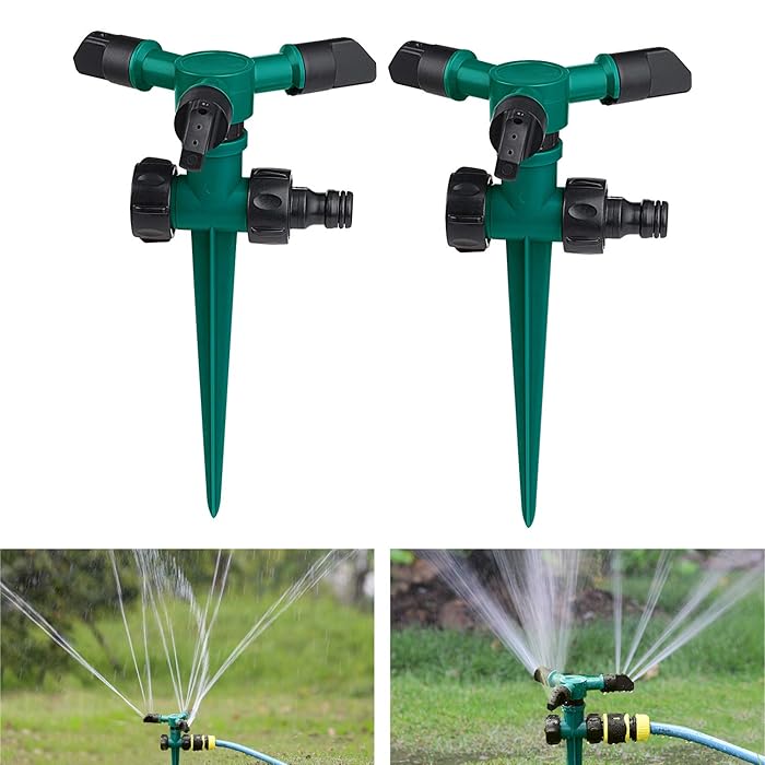 Buy Lawn Sprinklers for Garden2Pack, 360 Rotating Water Sprinkler