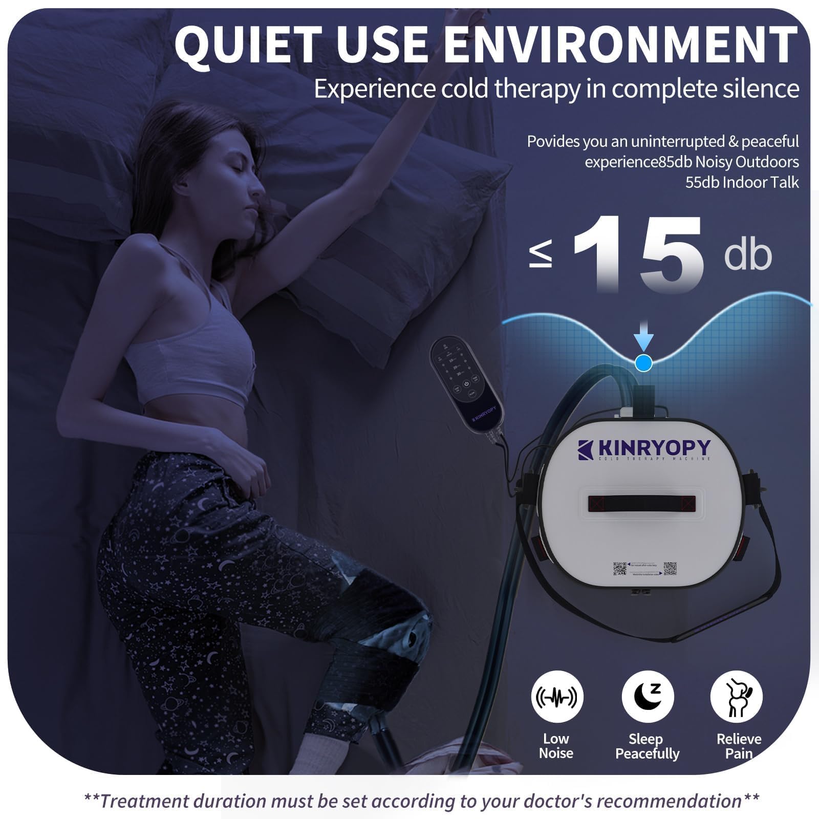 Máquina de terapia de frío para hombro con temporizador programable, máquina de hielo portátil para hombro después de la cirugía, sistema de recuperación de reemplazo ligero, alivio del dolor de