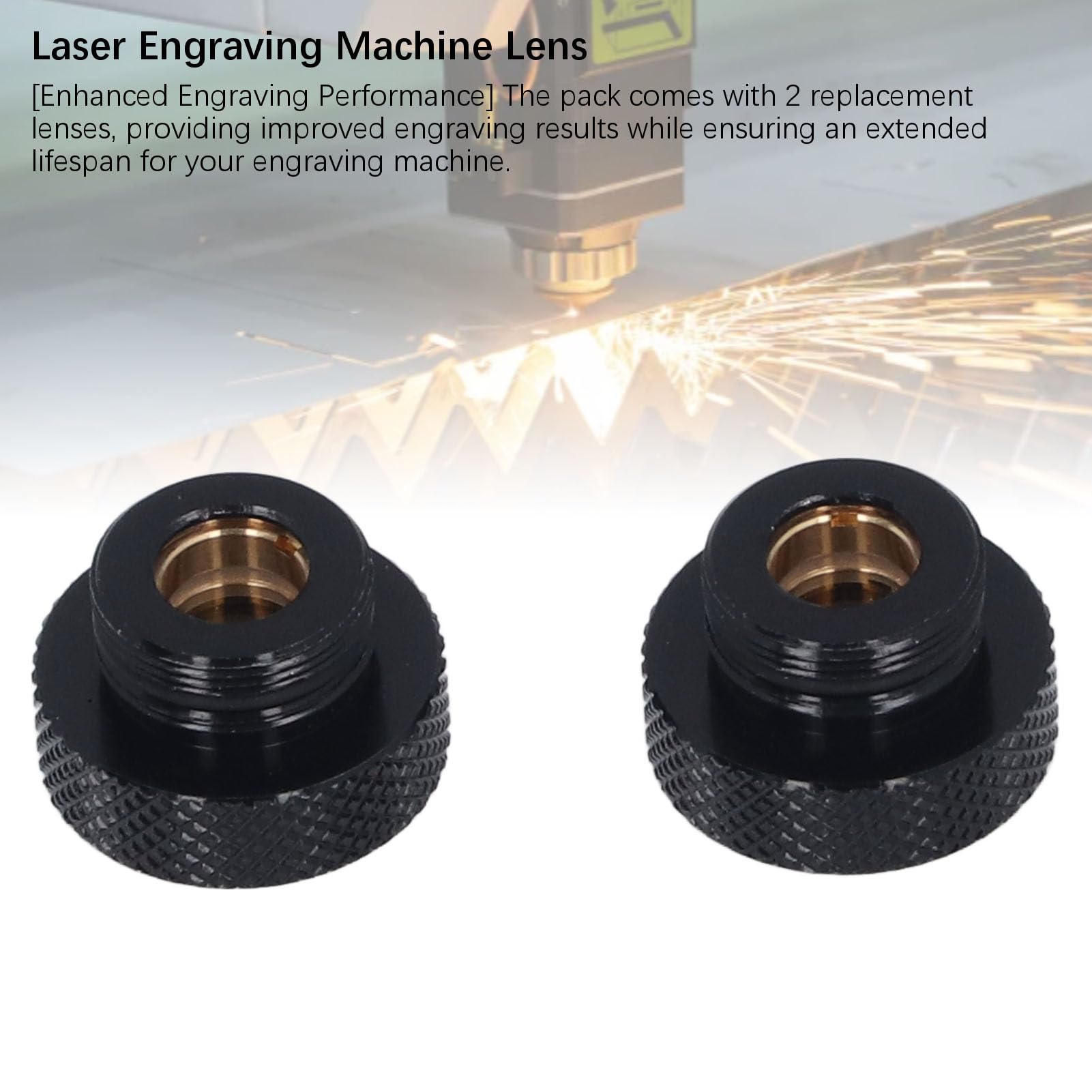 2 Pcs High Transparency Oil Proof Replacement Lens Module TTS 10 PRO Anti Smoke Engraving Machine Lens