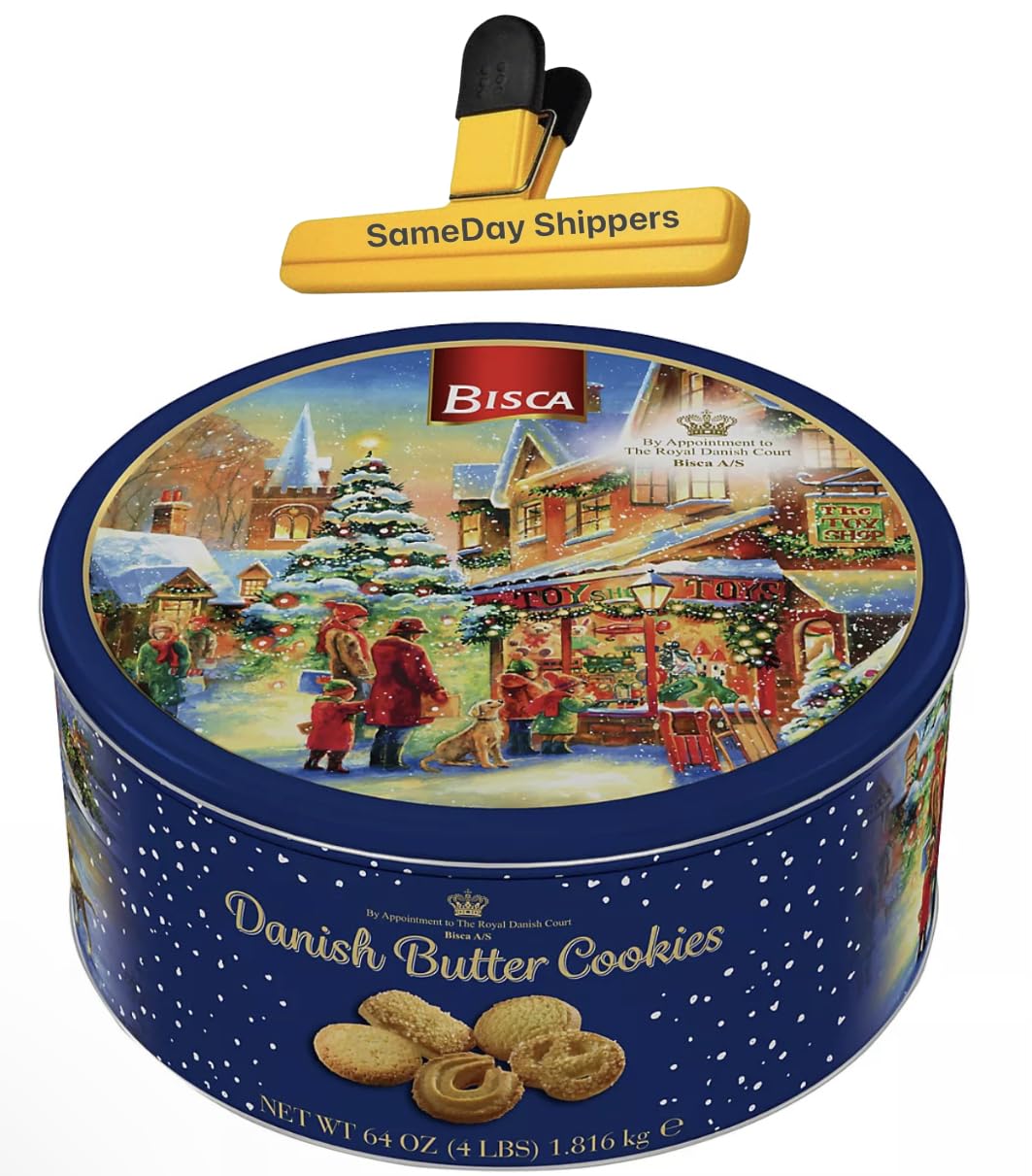 CHRISTMAS COOKIES (BISCA 4 LBS) Bisca Danish Butter