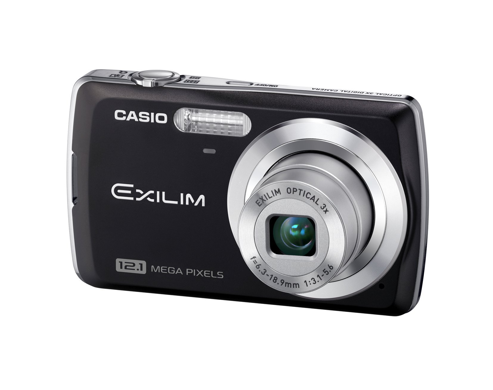 Casio Exilim EX-Z35 Digital Camera - Black (12.0MP, 3x Optical