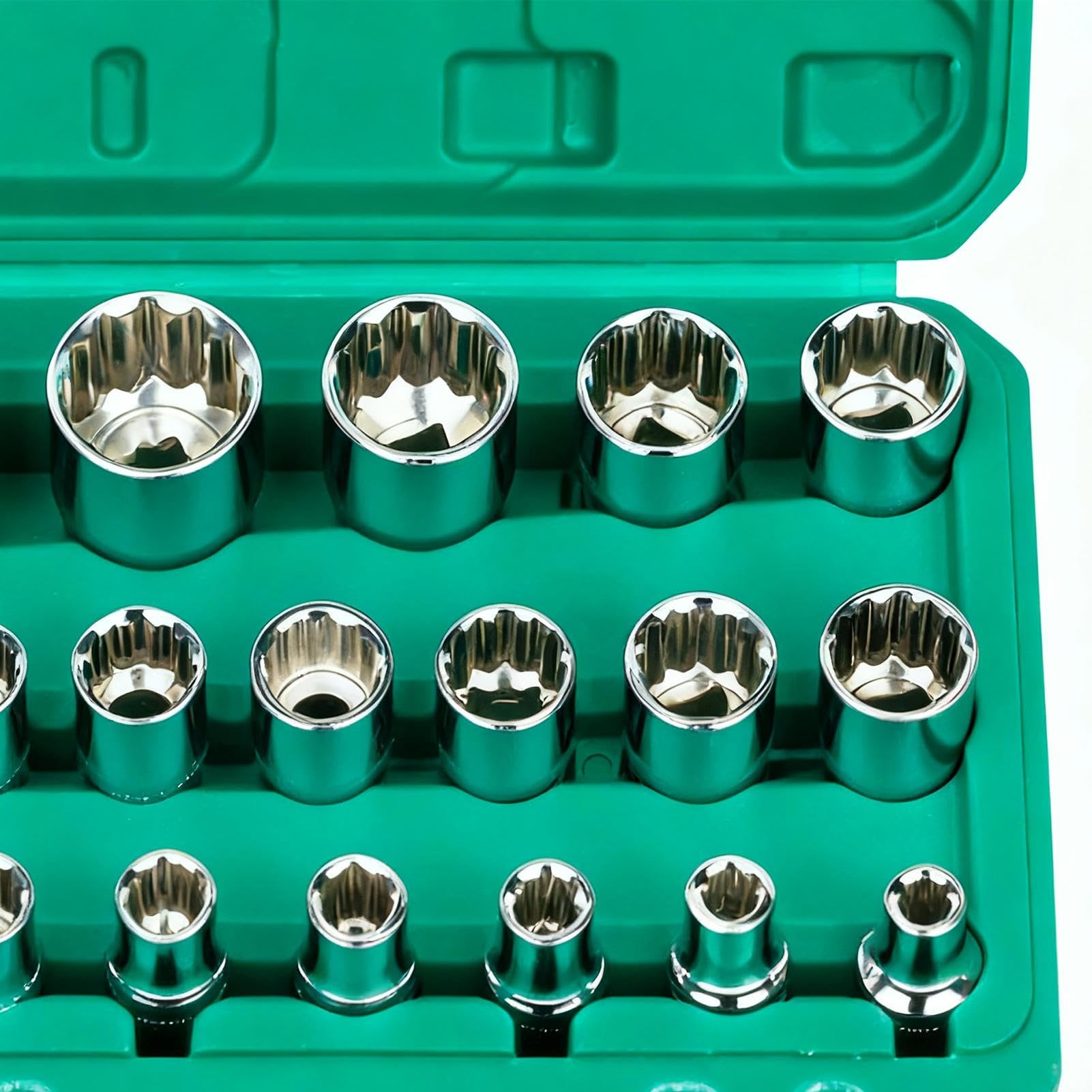 Zestaw 8-32 mm Heavy Duty – zestaw do naprawy sprzętu ciężkiego, przemysłowego, garażu, domu, warsztatu, mechaniki i techniki, narzędzia wielofunkcyjne do konserwacji