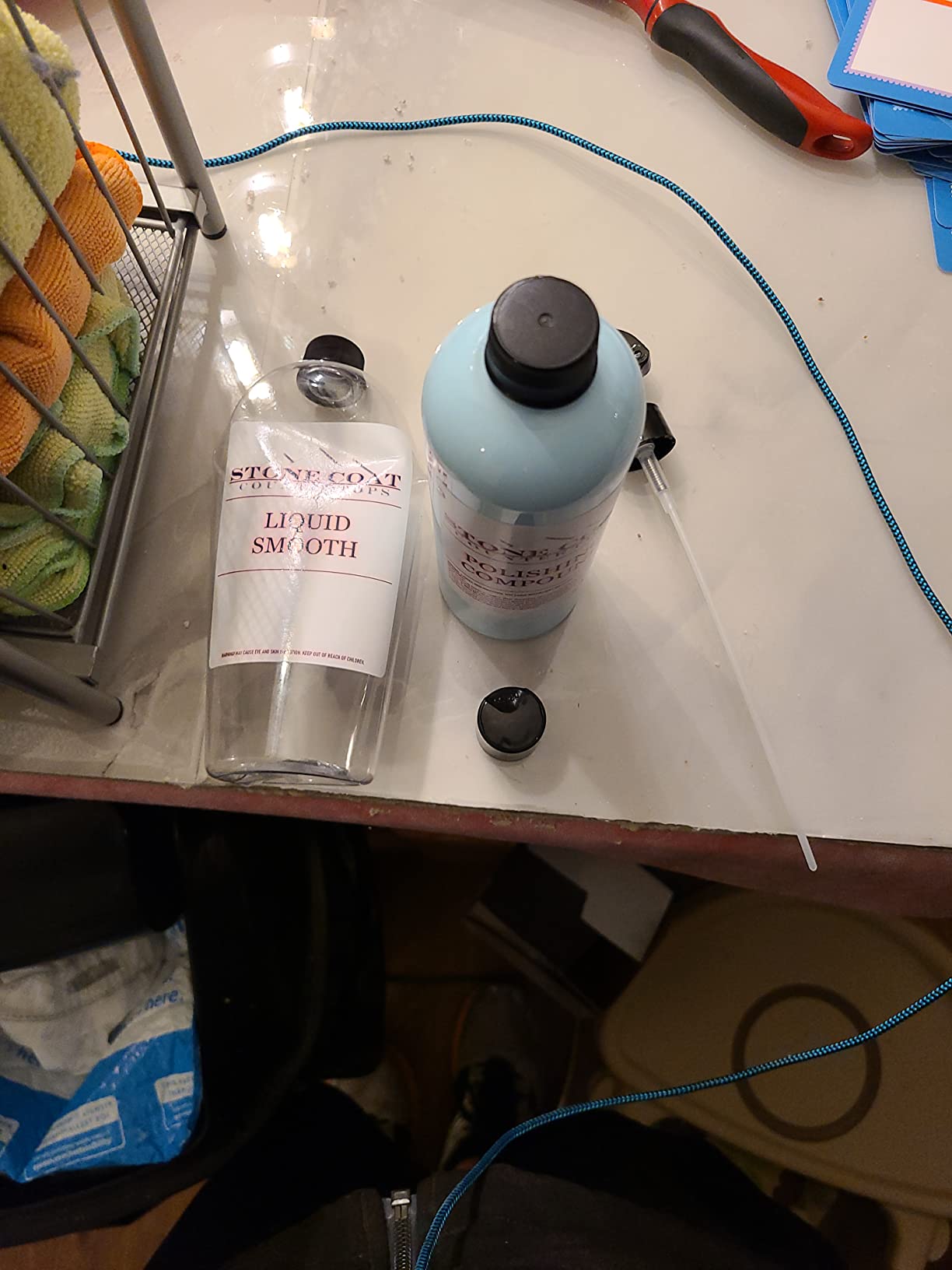 9/mo Finance Polishing & Cleaning Kit for Epoxy Resin (Stone Coat