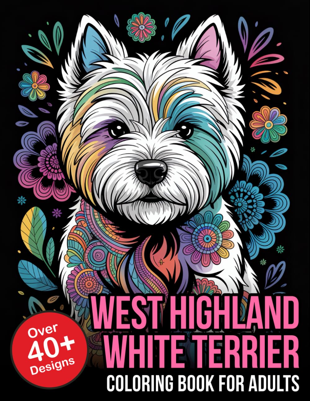 West Highland White Terrier Coloring Book