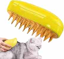 Spazzola A Vapore 3in1 Per Gatti E Cani - Rimuove Peli, Massaggia E Idrata