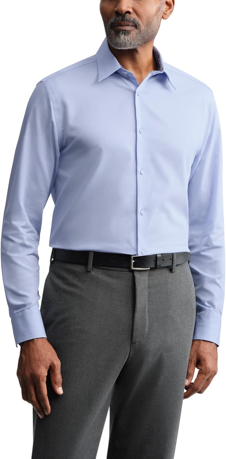 Ted Baker London Men's Dress Shirt Premium 4-Way Stretch Slim Fit