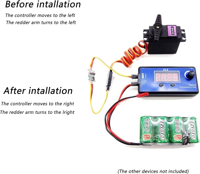 Inversor de señal para servo 2 unidades 3.6V - 24V miniatura 6