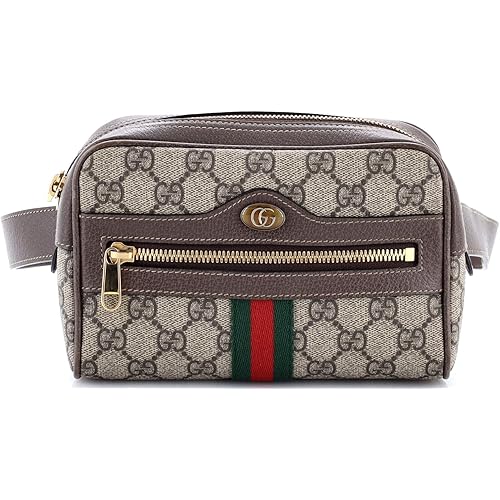 Gucci, Pre-Loved Ophidia Belt Bag GG Coated Canvas Small, Brown