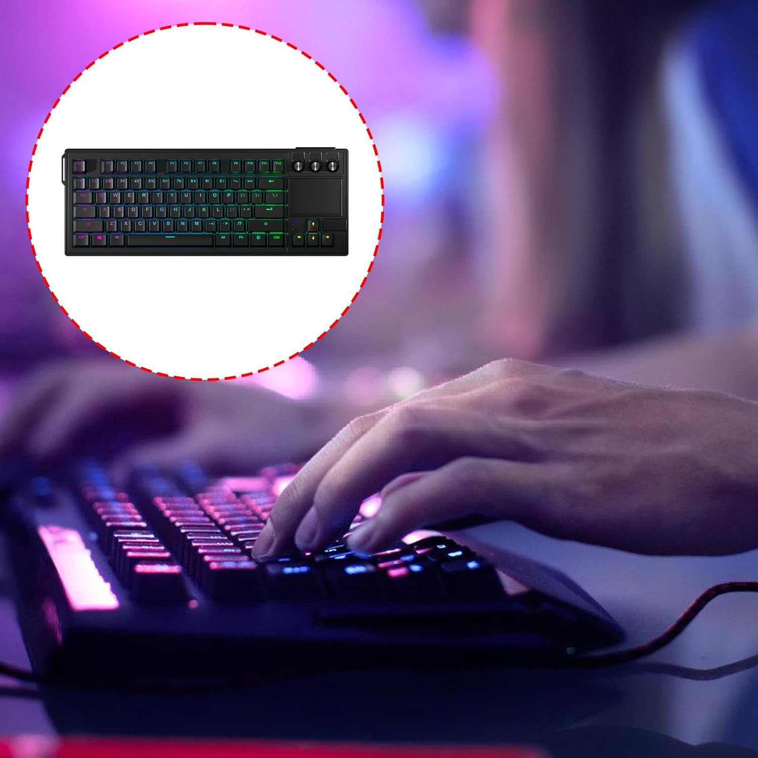 Visual Input Device Hard Wearing Loyal Media Controls and Noise Reducing Structure for Professional Use Host Keyset with Camera Change