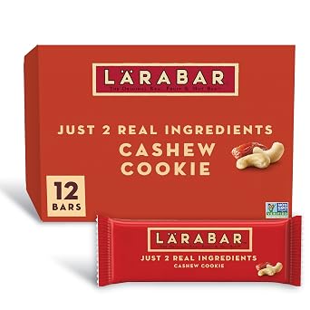 Larabar Cashew Cookie, Fruit & Nut Bars, 12 ct, 20.4 oz