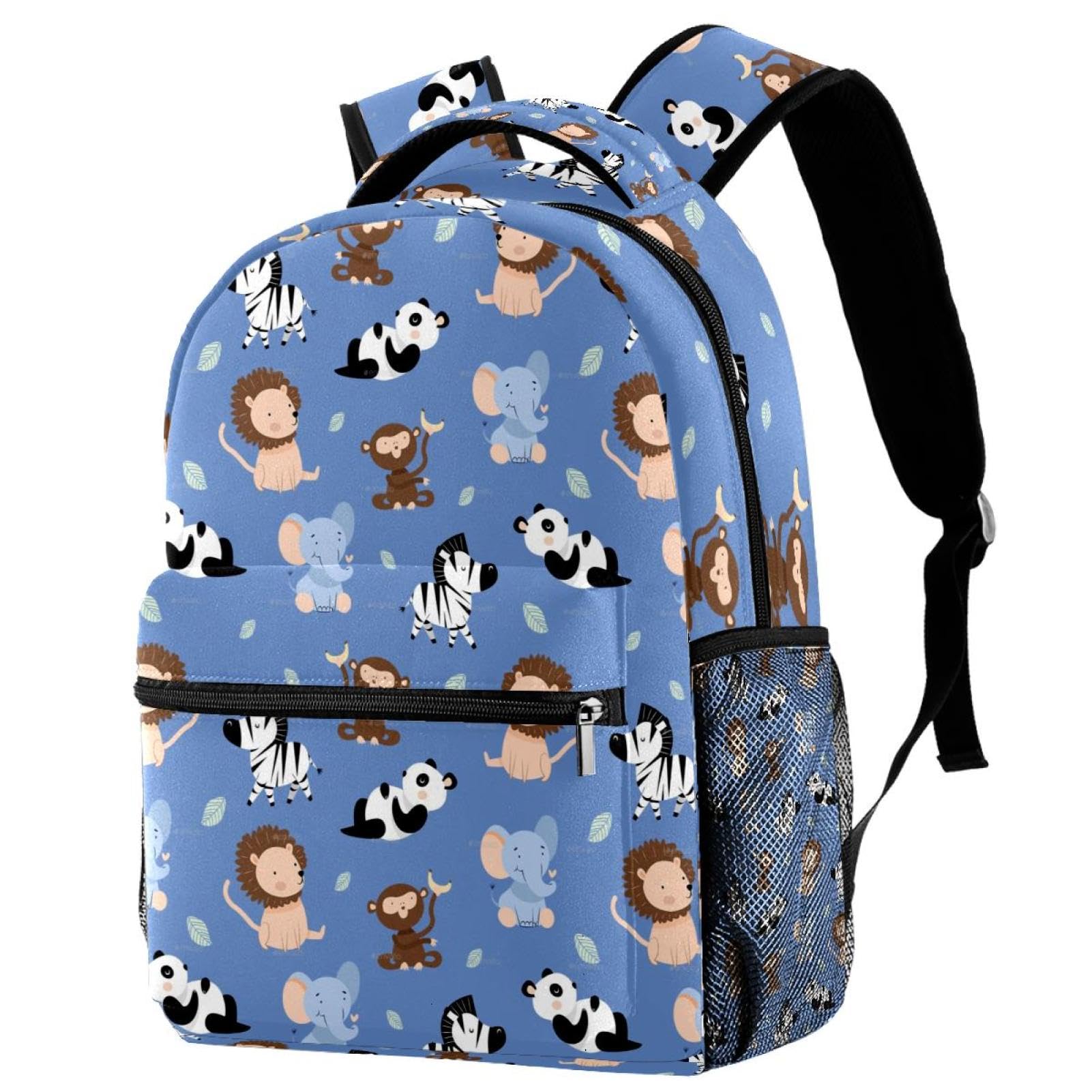 Sac à dos d'école ergonomique et multicolore avec grand compartiment