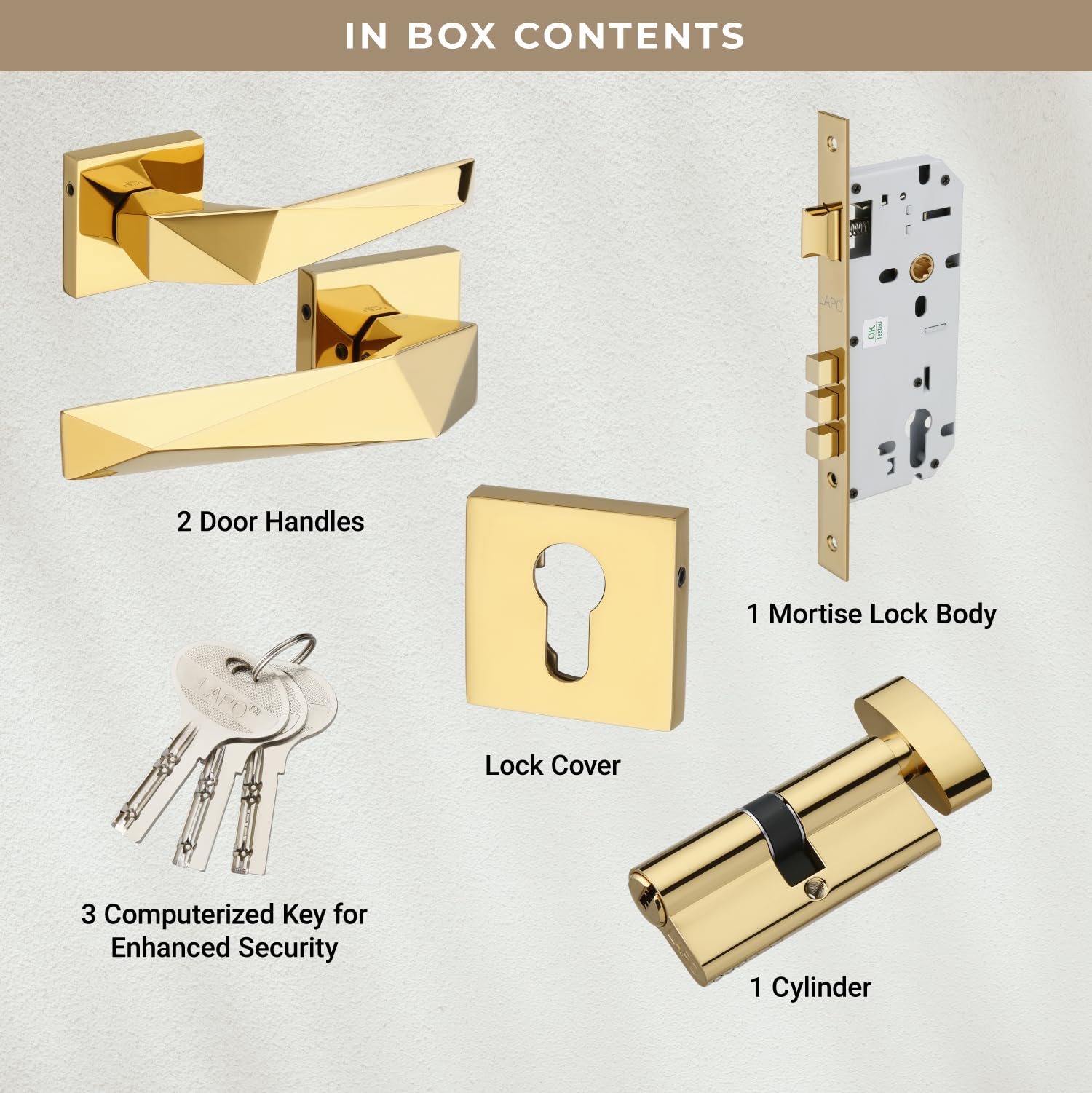LAPO Mortise Lock - Secure Your Doors! -6