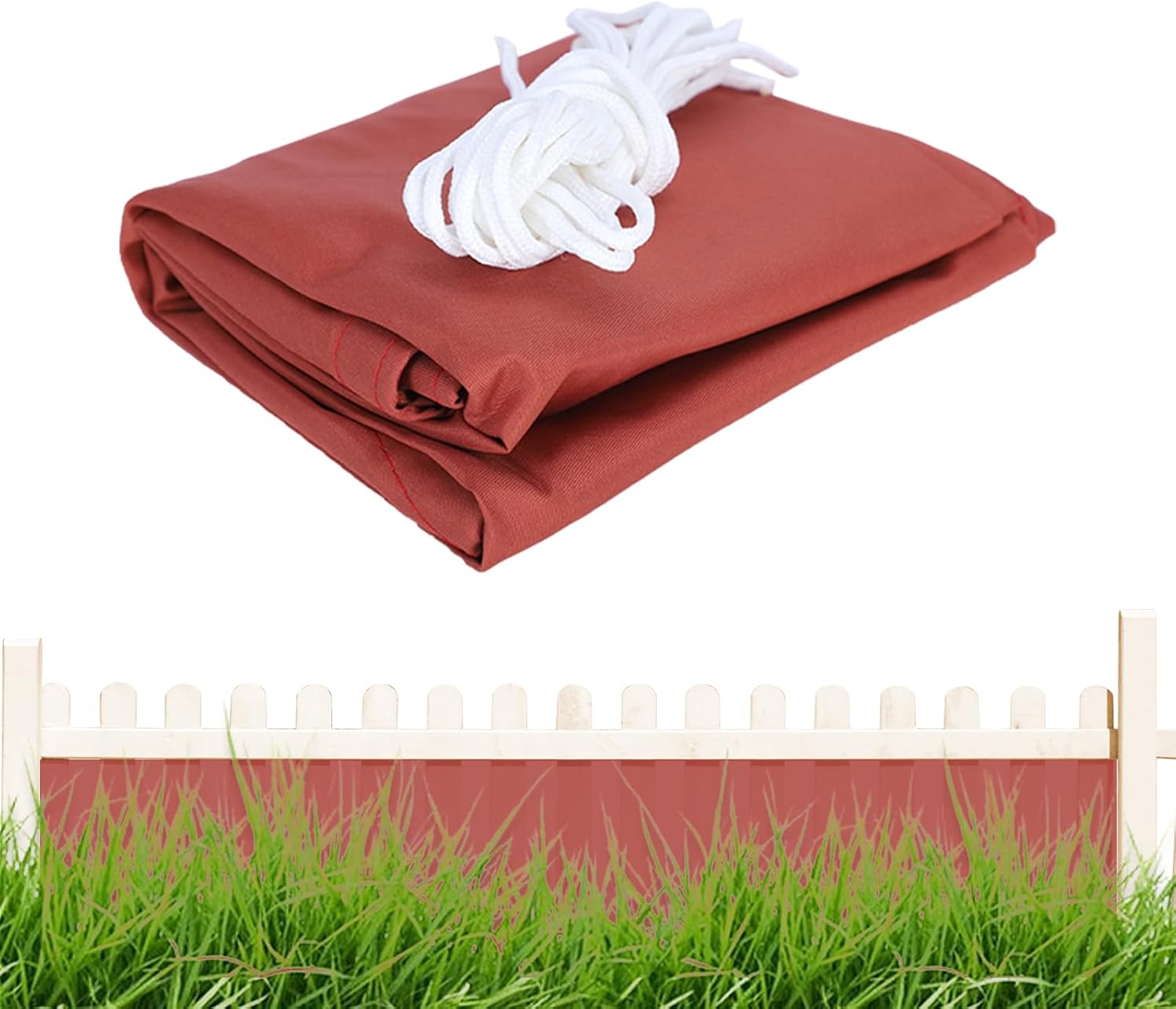 Balcony Privacy Screen,2.95x24.6ft UV Protection Fence Wind Block | Weather-Resistant UV Protection Balcony Privacy Fence | for Patio Deck Backyard Garden Gate Railing Garage Doors Window Outside