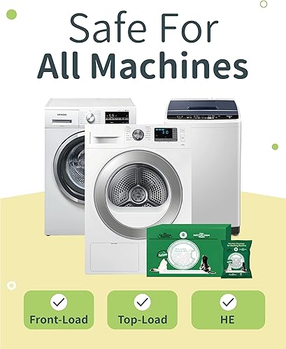Miniatura 8 de FURGONE Disolvedor de pelo de mascotas para lavadora, 96.7% de disolución de cabello, pelo de perro y gato  Quitamanchas para lavandería, fórmula de