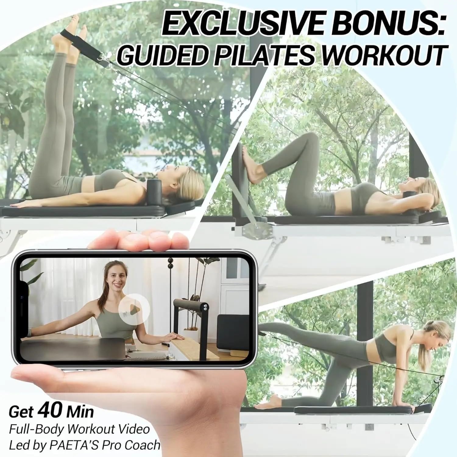 ピラティスリフォーマー 初心者や中級ユーザーに適した家のための