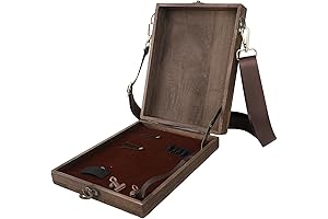 Artist Messenger Wooden Box, Handcrafted Postman Sketching Box