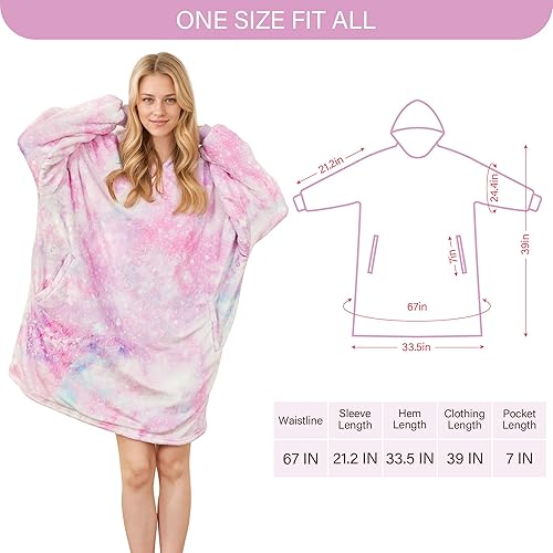 Vista 78 de LetsFunny Manta con capucha, manta de forro polar Sherpa de gran tamaño, súper suave, cálida y acogedora con bolsillo gigante, para mujeres, Aguacate