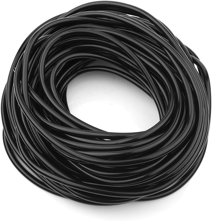 PVC/Plastic Watering Tubing Hose Pipe 4/7mm Micro Dripper Irrigation System , 5m/10m/20m Tubing Drip Irrigation Hose , Black(5m) , 5m/10m/20m Tubing Drip Irrigation Hose , PVC/Plastiirrigation Pipe wa
