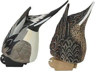 Avery GHG Pro-Grade Pintail Butt-Up Feeder Pack Decoys | Realistic Durable Duck Hunting Decoy Set, Head-Down Feeding Posture, Forward Weighted Swim Keel, 1 Drake & 1 Hen Bottom-Up Floaters (73132)
