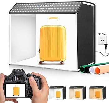 Amazon | 長方形撮影ボックス、PULUZ 60 x 40 x 50cm写真