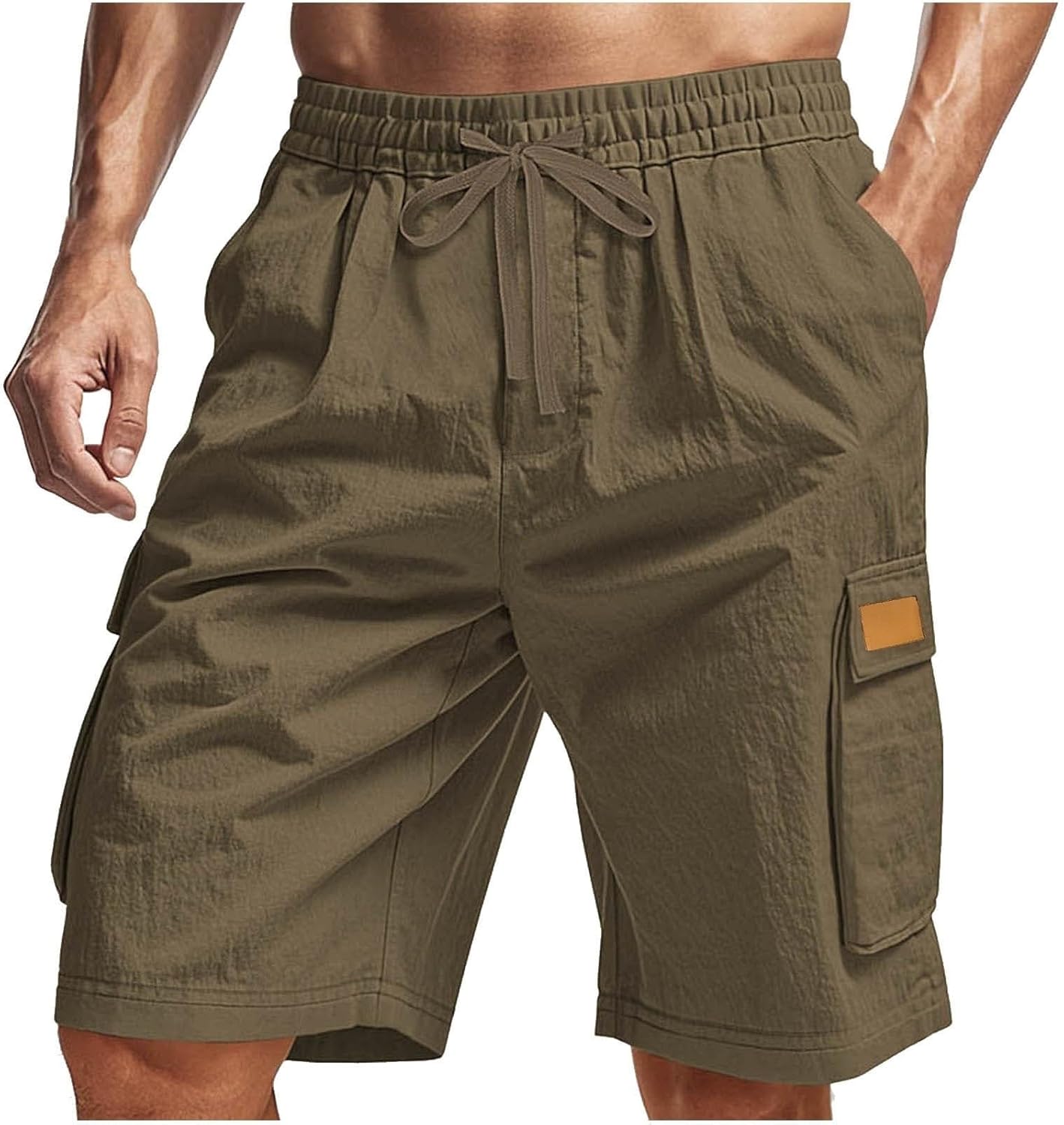 Men’s Loose Multi-Pocket Cargo Active Summer Shorts