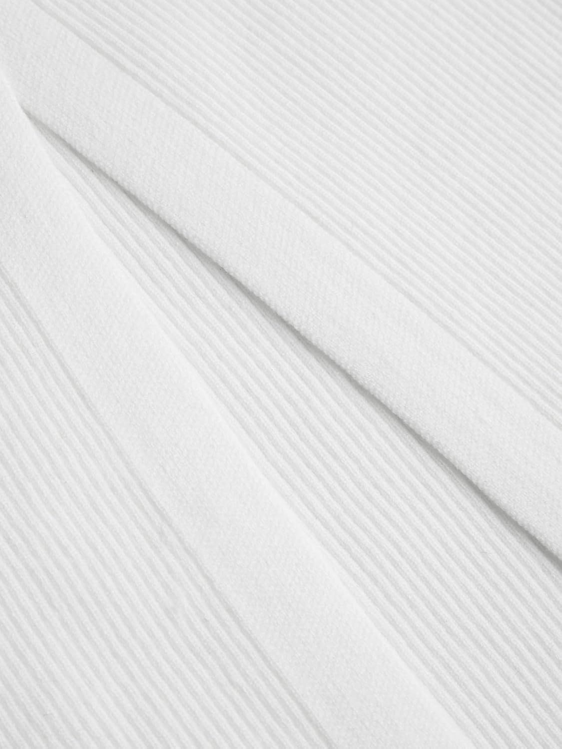 CIDER Mid Waist Solid Split Knit Midi Skirt