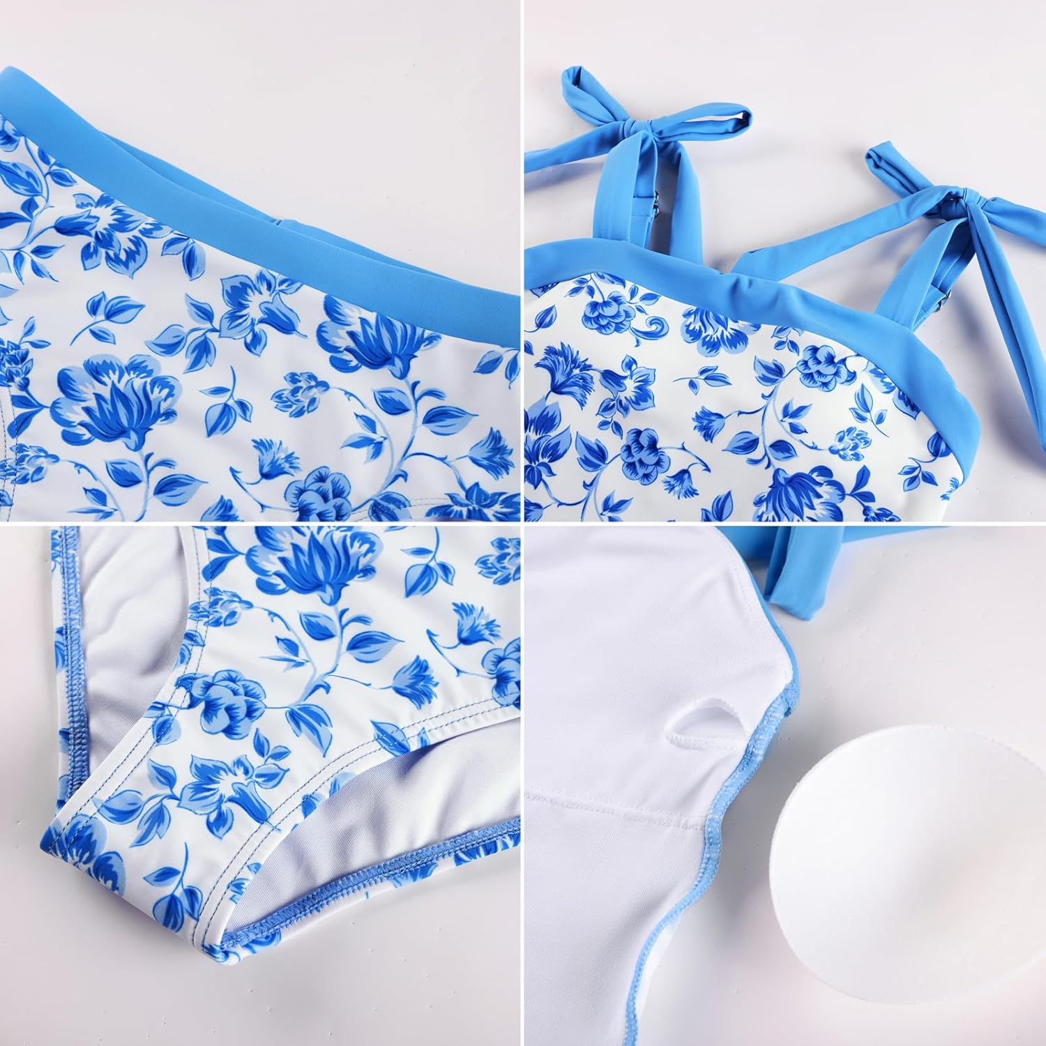 GRACE KARIN Teen Girls Swimsuits 2 Piece Tankini Set Bathing Suits for Kids 7-14Y - Image 7