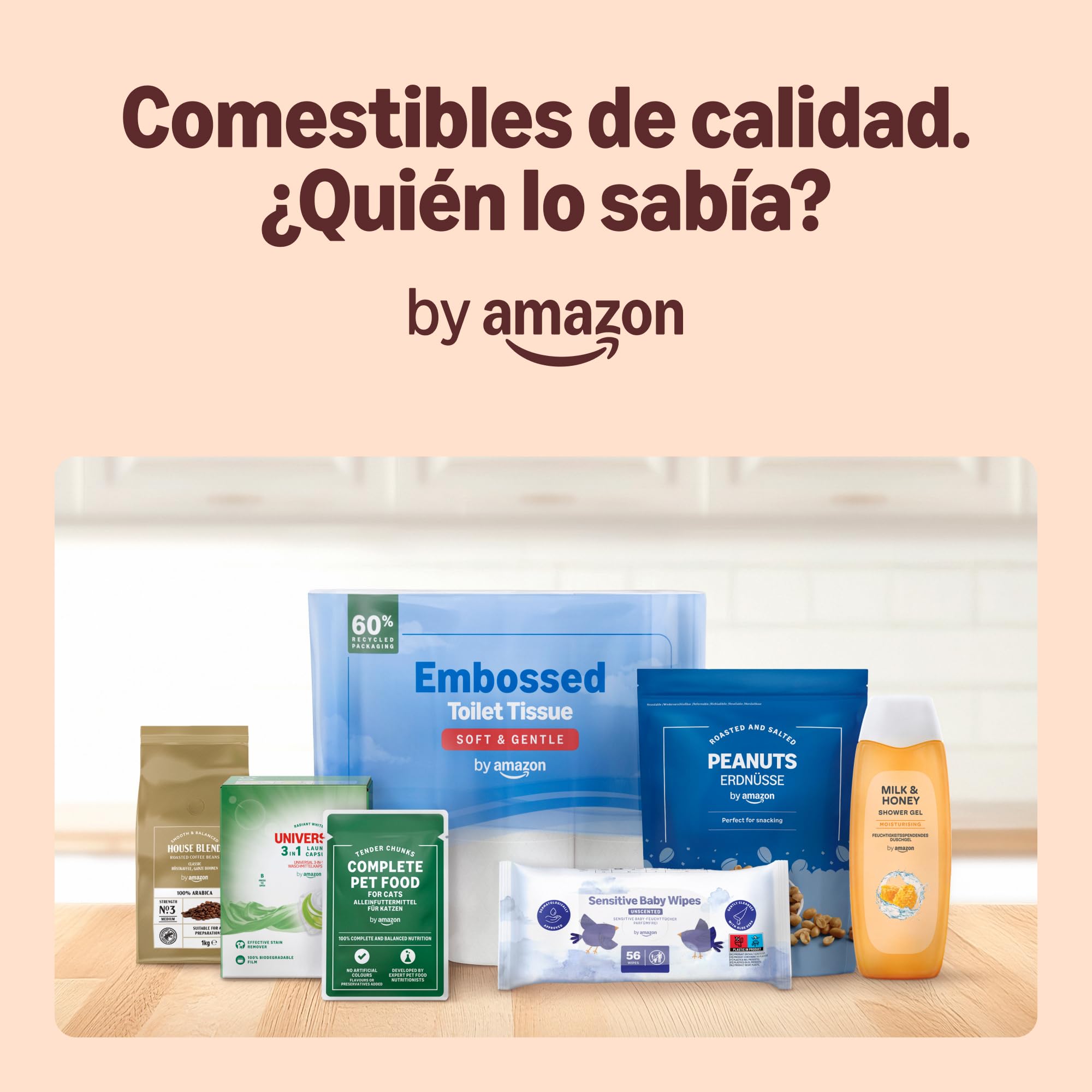 by Amazon Capuchino Chocolate Instantáneo, 300g