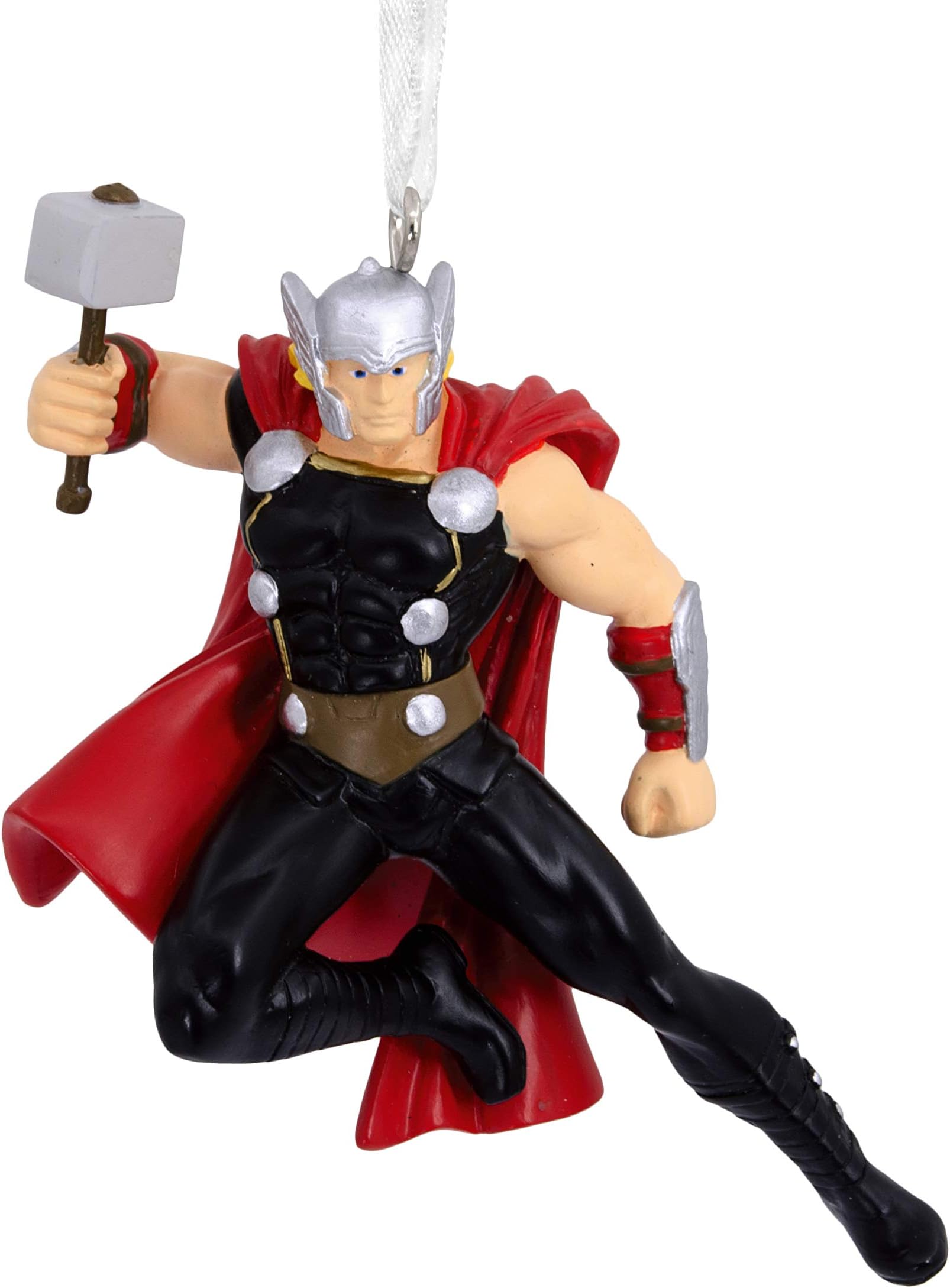 Hallmark Christmas Ornaments, Marvel Thor With Mjolnir Ornament (2HCM6346)