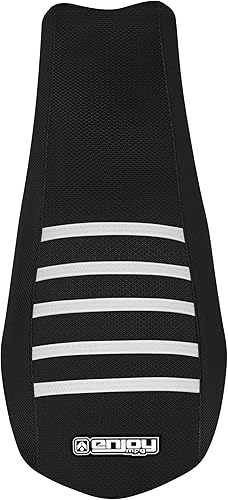 Vista 25 de Enjoy Mfg Funda de asiento compatible con el logotipo de Can Am DS70 DS90 2008-2021 # 259 (todo negro estándar)