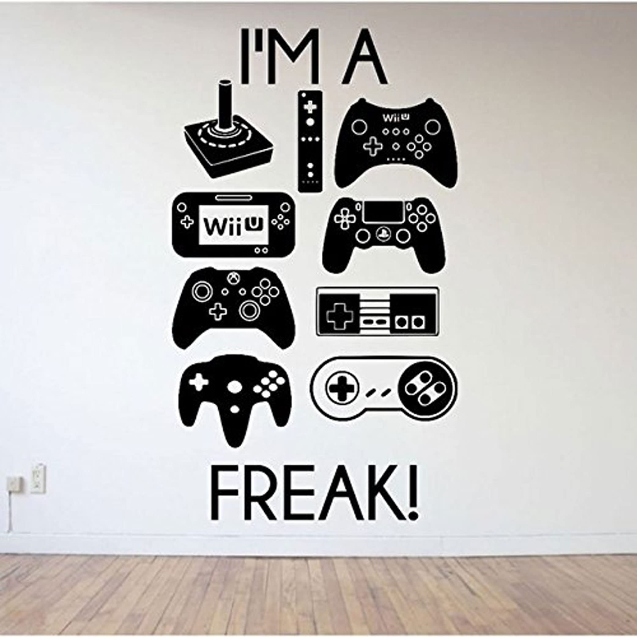 ELTON IM A Freak Decal Sticker Wall Vinyl Art Design Gamer Cool Funny Game Room (B07CRM612D) Amazon Price History, Amazon Price Tracker