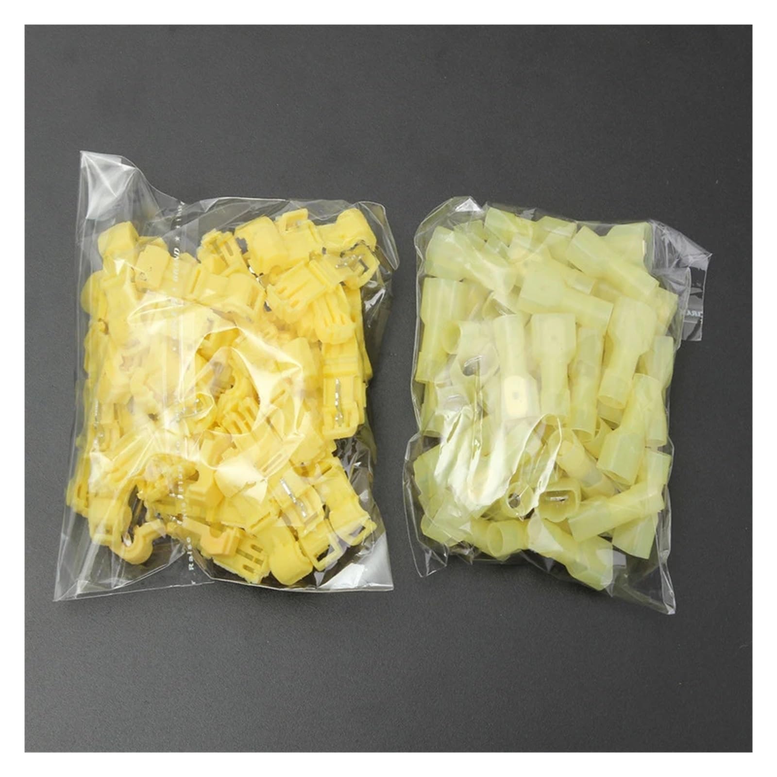 100Pcs Lock Electrical Cable Wire Connectors Quick Splice Lock Wire Convenient Terminals Crimp For 4.0mm2