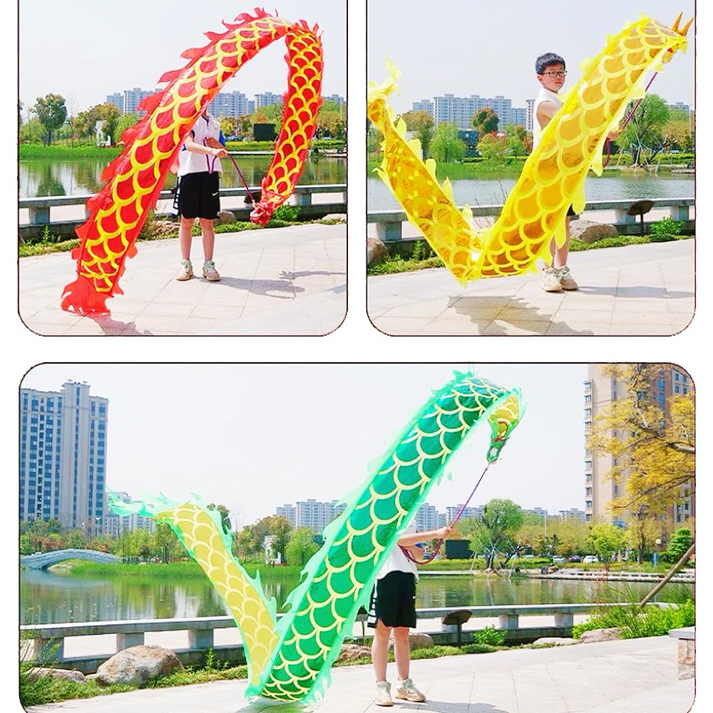 Ultra Poi Ropes Dragon Poi Led Lightweight Dragon Poi With 3D Dragon Head & Swing Rope ...