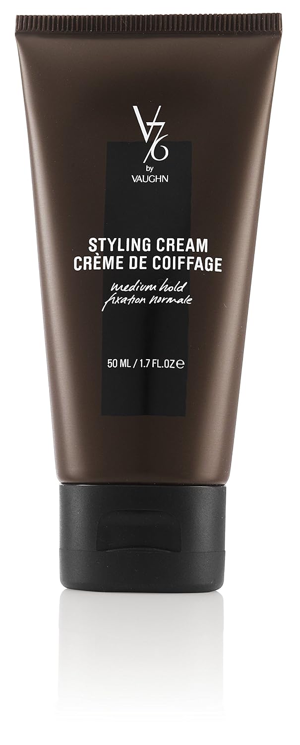 V76 by Vaughn Styling Cream Medium Hold High-Memory Formula for Men