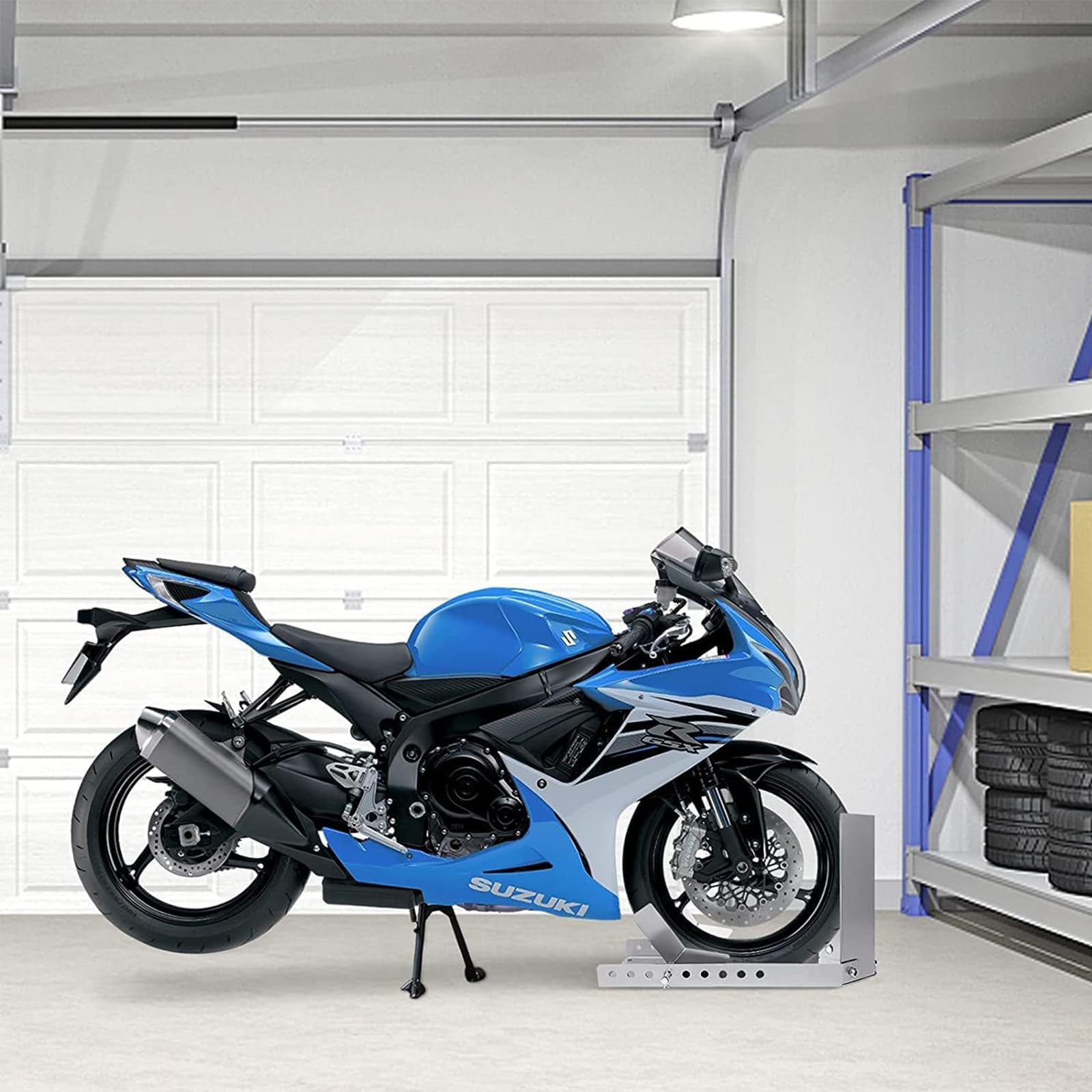 YUENFONG 2 uds Motocicleta Carga Portador Rueda Delantera Portador Remolque Rueda Delantera