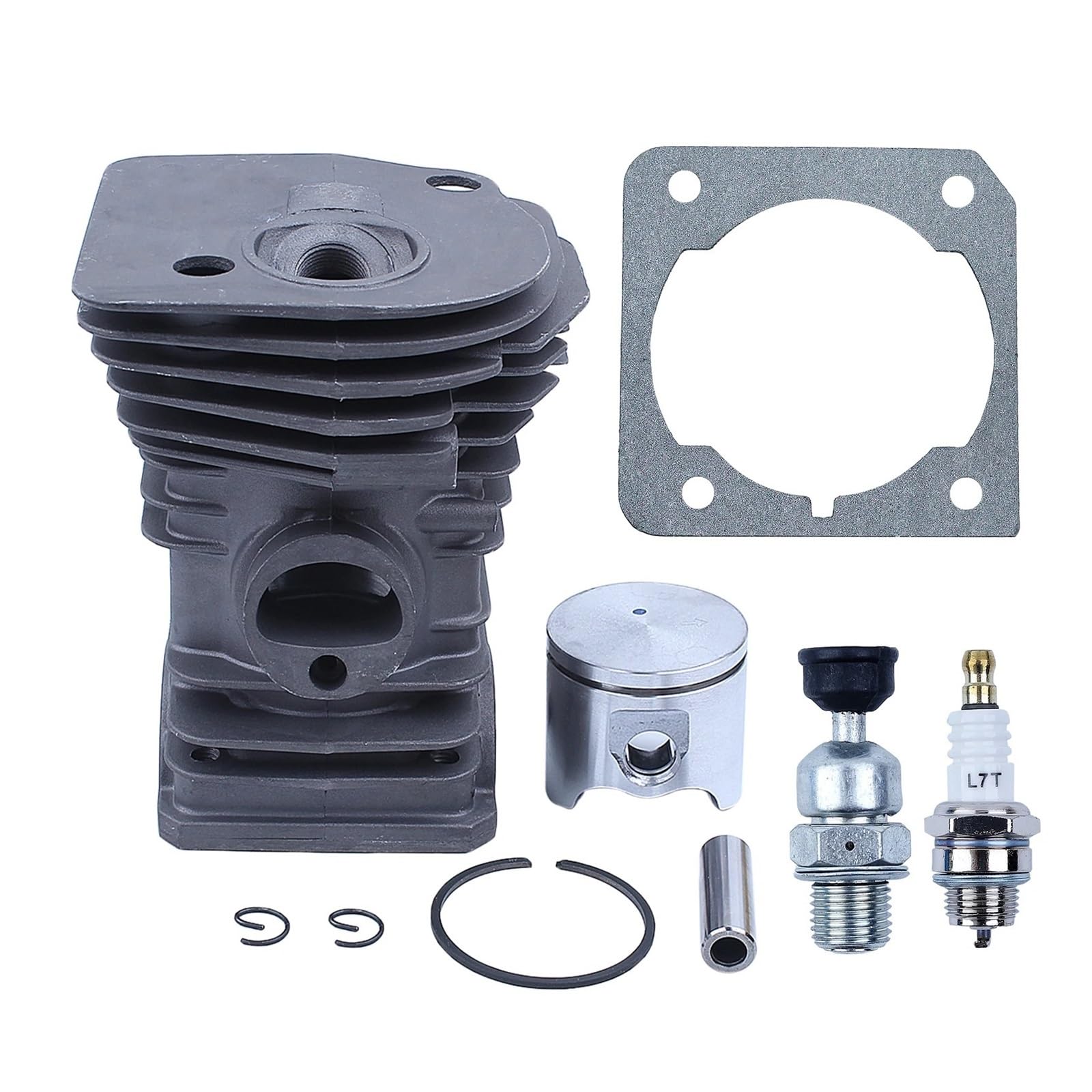 40MM Nikasil Cylinder Piston Kit Fit for Husq&Varna 340 345 E 350EPA Jonsered CS 2141 2145 2150 503 87 00-76 Chainsaw