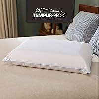 Vista 2 de Tempur-Pedic TEMPUR-Cloud - Almohada de enfriamiento doble, tamaño Queen, blanca
