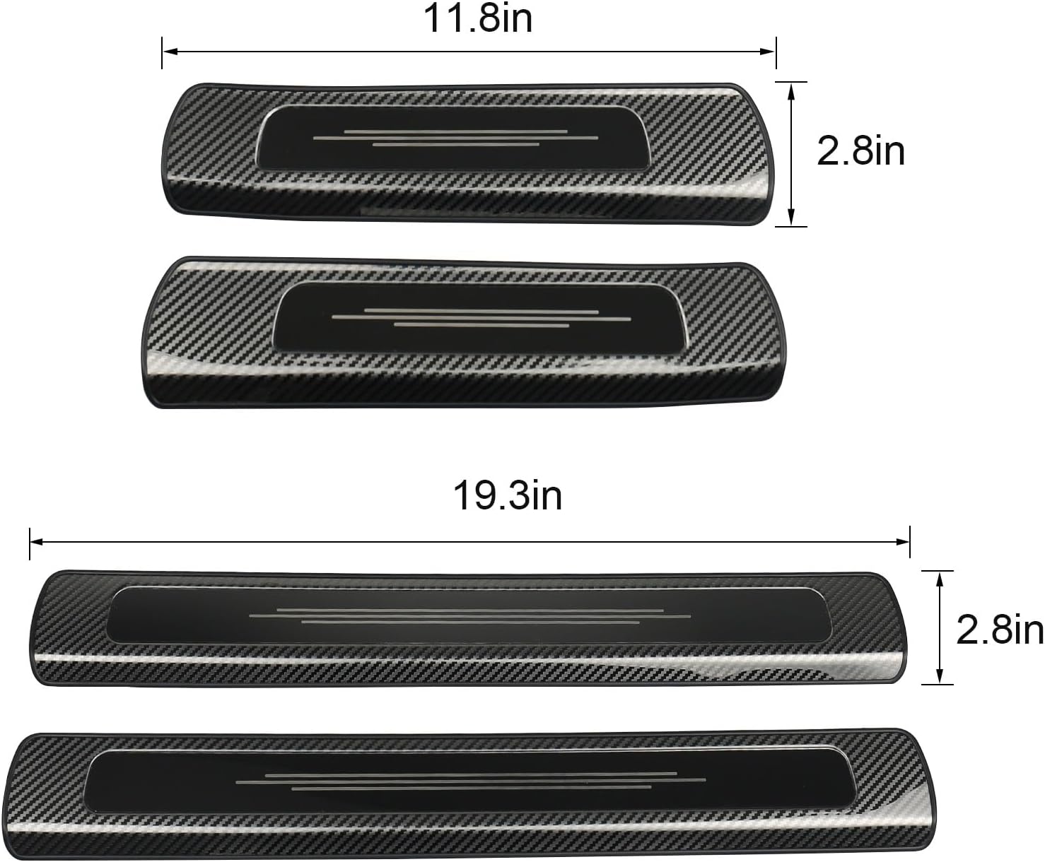 Stainless Steel Door Sill Protector for Volvo XC90 2016-2025 Accessories Door Sill Guard Decorative