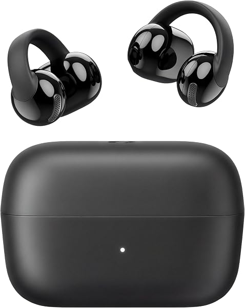 Anker Soundcore C50i(Bluetooth 6.0)【オープンイヤー型ワイヤレスイヤホン/イヤーカフ/ながら聴き/自転車 / IP55防水規格/ 最大28時間再生 / LDAC対応/マルチポイント接続】ブラック - 1
