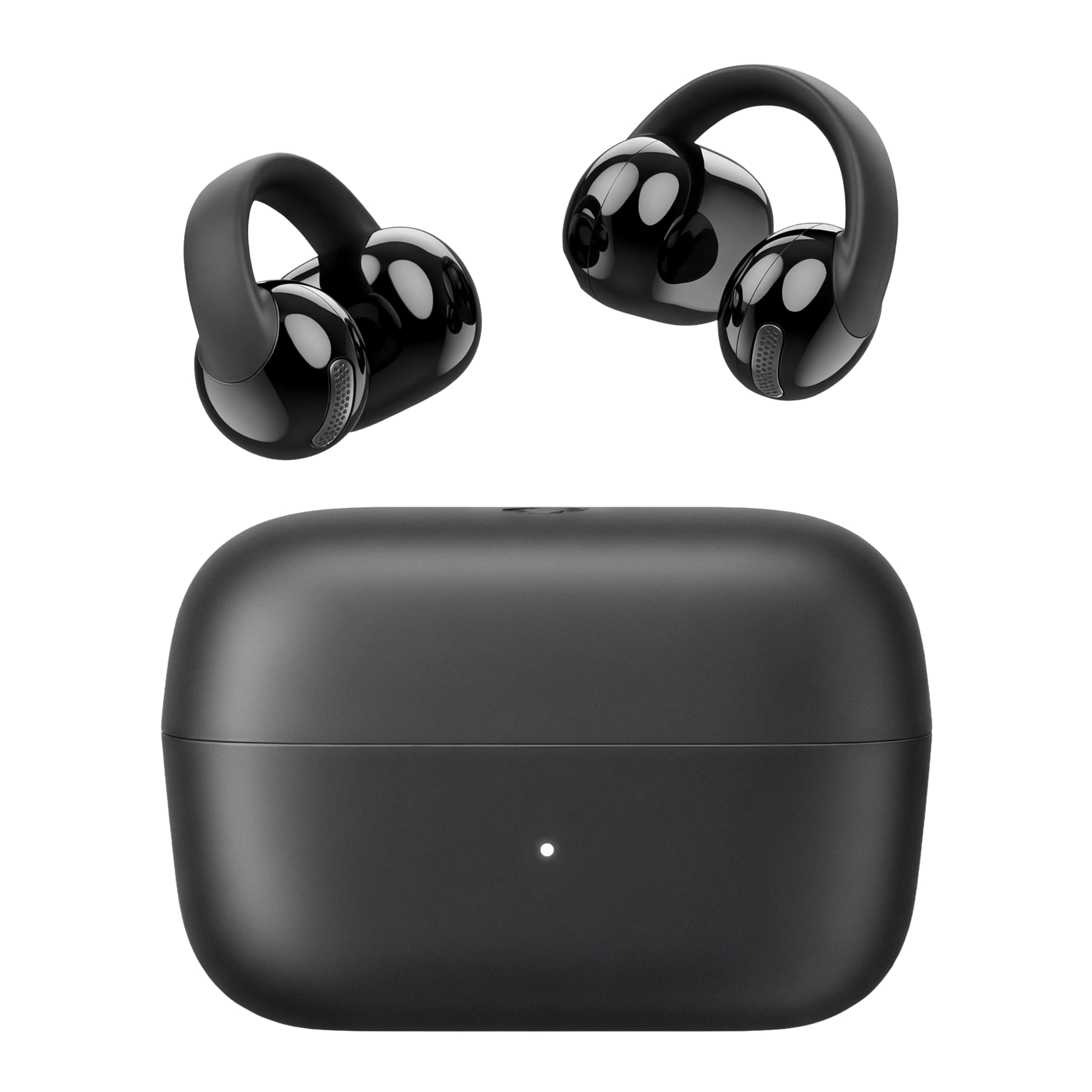 Anker Soundcore C50i（Bluetooth 6.0）【オープンイヤー型ワイヤレスイヤホン/イヤーカフ/ながら聴き/自転車 / IP55防水規格/ 最大28時間再生 / LDAC対応/マルチポイント接続】ブラック - 1