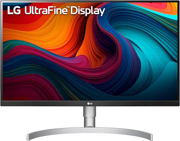 LG 27UN850-W UltraFine Monitor - 27-Inch 4K UHD IPS Display with USB-C 60W Power Delivery and AMD FreeSync