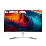 UltraFine UHD 27-Inch 4K UHD 2160p Computer Monitor 27UN850-W, IPS with VESA DisplayHDR 400, AMD FreeSync, and USB-C, White,Silver