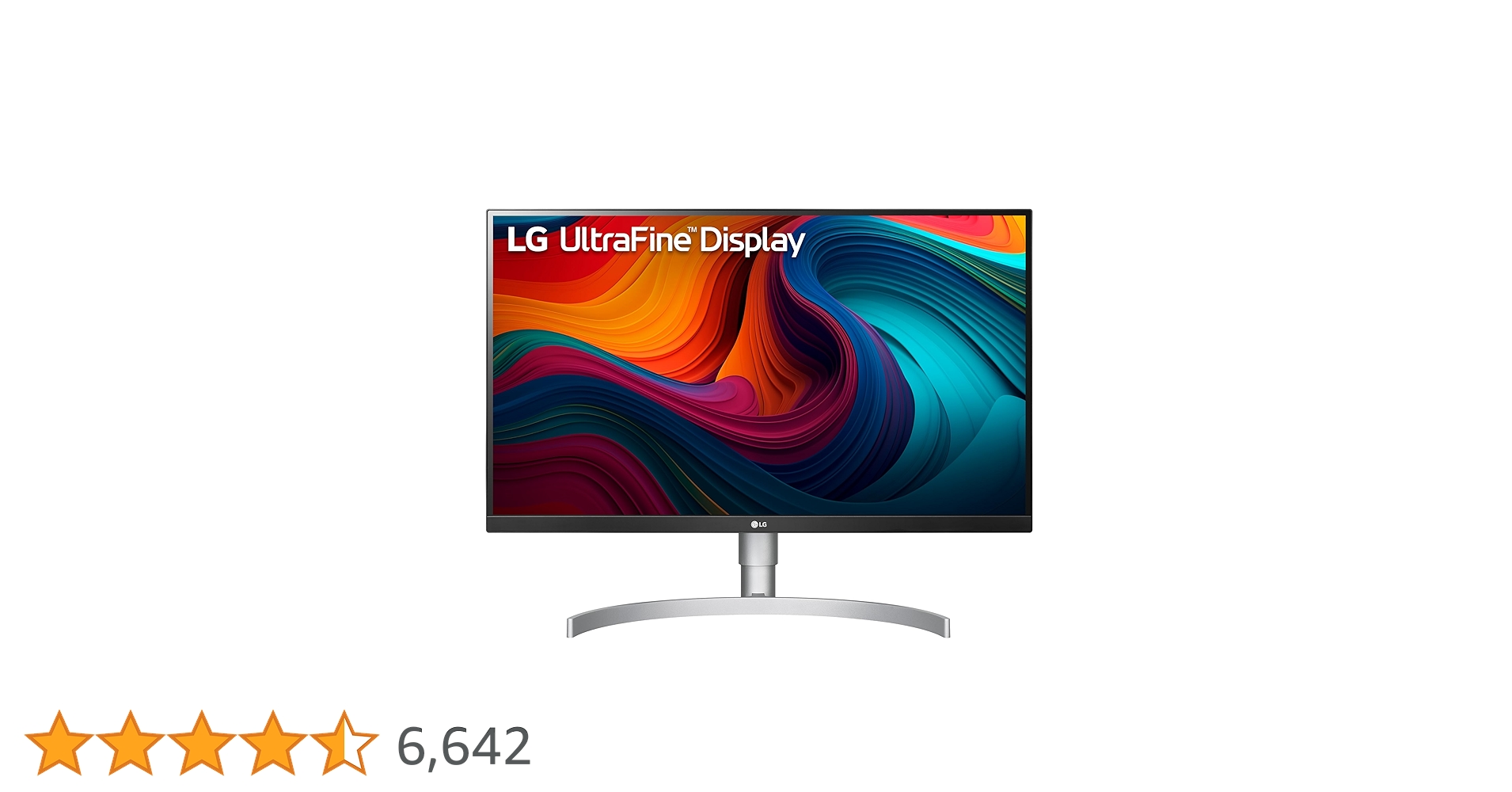 LG 27” 4K UHD Ultrafine™ IPS Monitor with HDR10 and Ergonomic