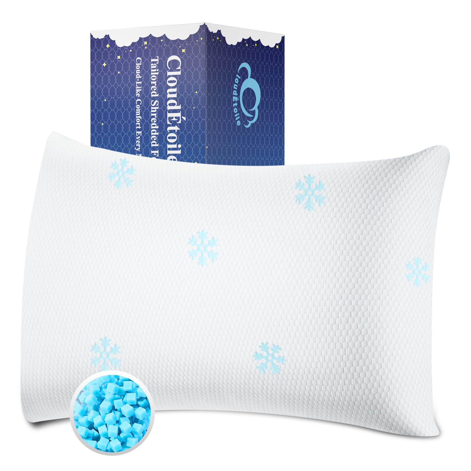 Oreiller Ergonomique Leo 50x70cm - Mousse Mémoire Réglable, Fabriqué Italie, Certifié Oeko-Tex